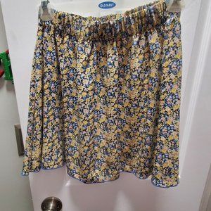 Floral Pattern skirt Sz S